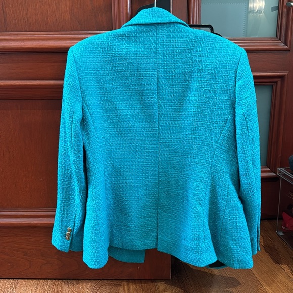 Zara tailored double breasted tweed blazer - Picture 2 of 8